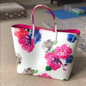 Large Kate Spade Floral Tote
